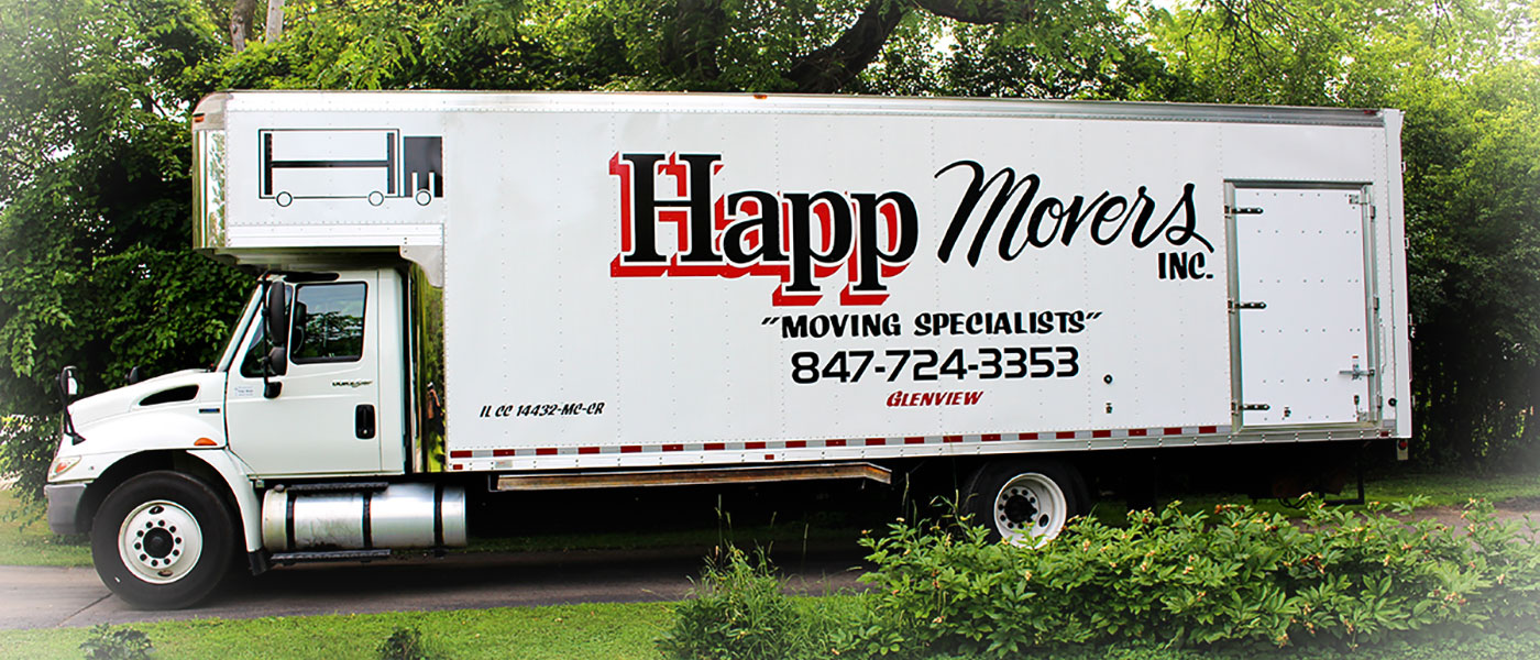Happ Movers - Truck - Glenview Moving Specialists